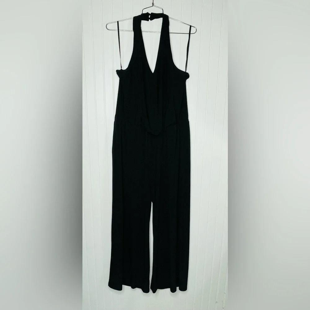 INC International Concepts Cowl Halter Jumpsuit